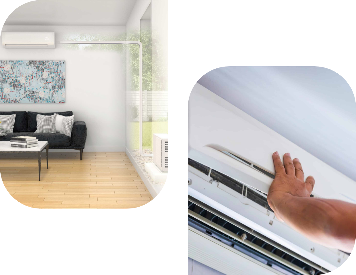 Oro kondicionierių montavimas